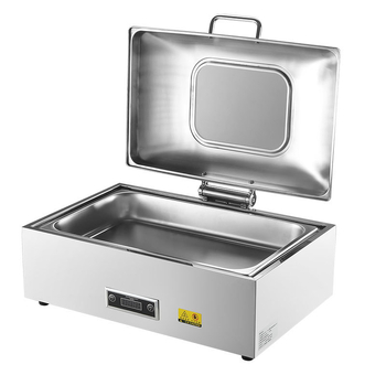 Nehrđavo čelična oprema za švedski stol s hidraulskim preklopnim poklopcem, električno grijanje i mogućnost ispisa logotipa