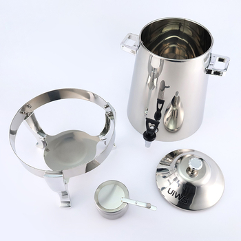 Oprema za napitke: nehrđajući čelični posuda za sokove s električnim grijanjem – UIWS, lansirano ljeto 2023; mogućnost tiskanja logotipa