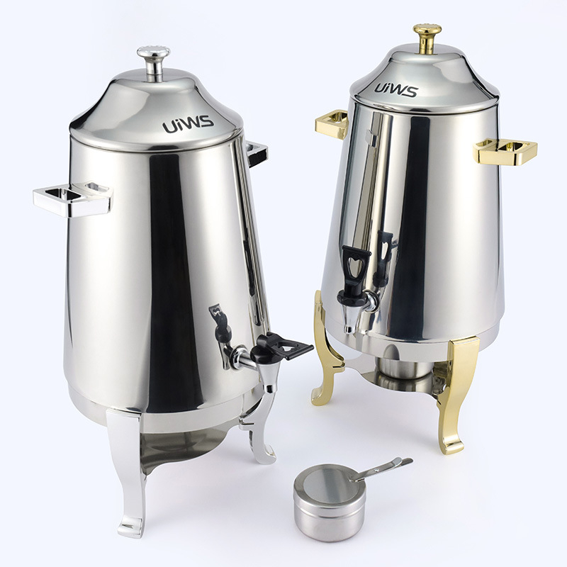 Oprema za napitke: nehrđajući čelični posuda za sokove s električnim grijanjem – UIWS, lansirano ljeto 2023; mogućnost tiskanja logotipa