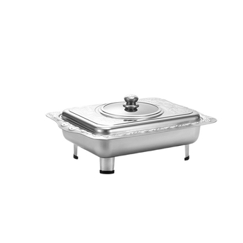 Štvornožni buffetski štednjak od nehrđajućeg čelika, odvojiva konstrukcija, pogodan za vanjske piknike