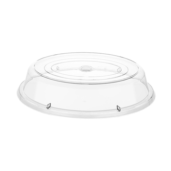 PC poklopac za hranu – kružni i ovalni, proziran, otporan na padove, bufet oprema; Materijal: PC plast; Značka: Qianghong; Tisak logotipa