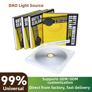 DAO automobilių sandarinimo juostelė, modelis Imported snake glue, storis 8, skirtas priekinėms šviesoms ir durims, medžiaga guma