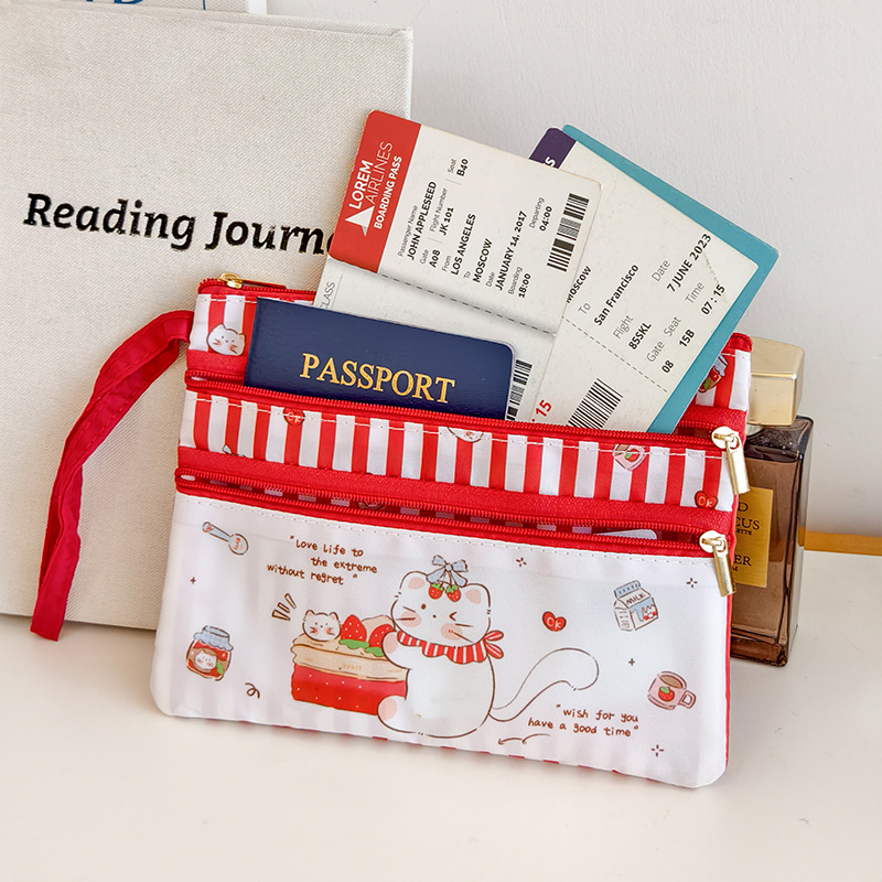 Držač za putovnicu i dokumente - Tkanina, You na brend, Funkcija proširenja, Stil ležernog putovanja, Proljeće 2025
