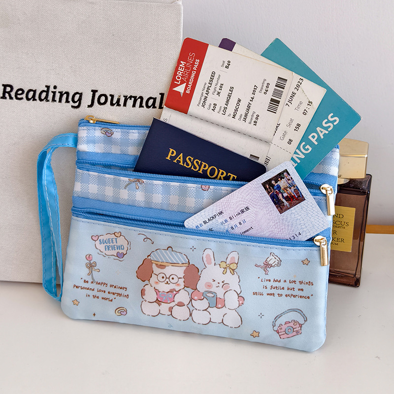 Držač za putovnicu i dokumente - Tkanina, You na brend, Funkcija proširenja, Stil ležernog putovanja, Proljeće 2025