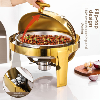 Bufetes aprīkojums Gold Scepter – nerūsējošais tērauds, augstākā kvalitāte