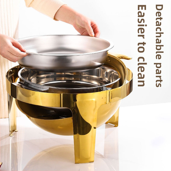 Bufetes aprīkojums Gold Scepter – nerūsējošais tērauds, augstākā kvalitāte