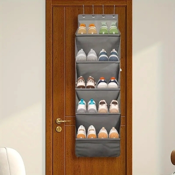 Vješena torba za cipele na vratima, 5-slojna, PVC, model Jz-xzgd-01, 3D oblik, višestruka namjena