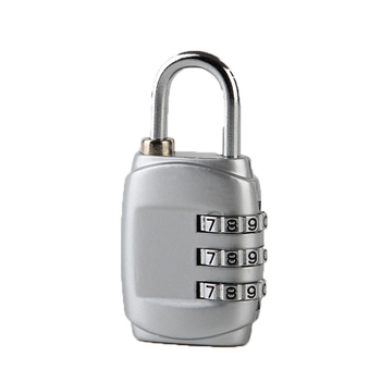 Mehanički sigurnosni lokot za prtljagu s kodom od cinka legure, model HB13-C-C — Jin Hao, debljina šipke 3,7 mm, razmak šipki 12×18 mm