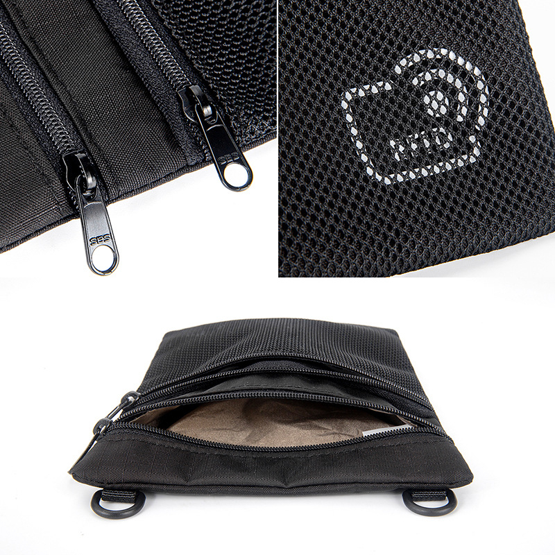 RFID bloķējošs pases organizators ar crossbody siksnu, ultra viegls ūdensizturīgs neilons, pases un ID turētājs