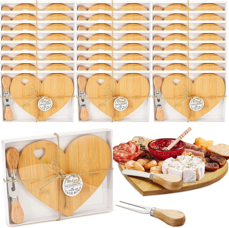 Bambusni pladanj za čajni set, srcoliki oblik, nepravilan oblik, jedinstven uzorak, japanski stil, mogućnost prilagođavanja