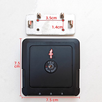 Zamjena brava za prtljagu — ABS materijal, kompatibilan s TSA/Safeskies, branda Southern wanda lock, proljeće 2025