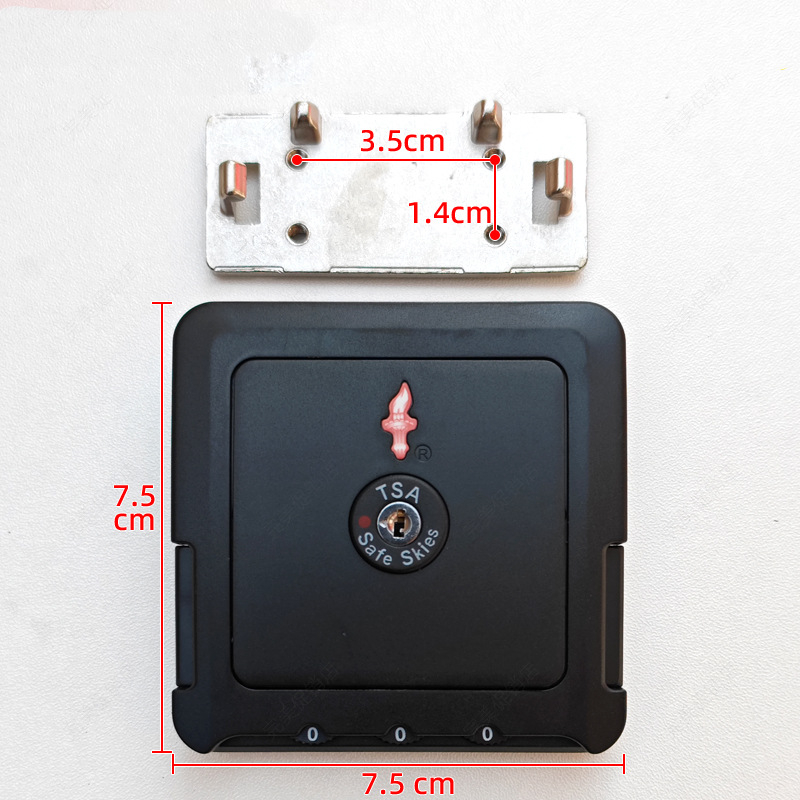 Zamjena brava za prtljagu — ABS materijal, kompatibilan s TSA/Safeskies, branda Southern wanda lock, proljeće 2025