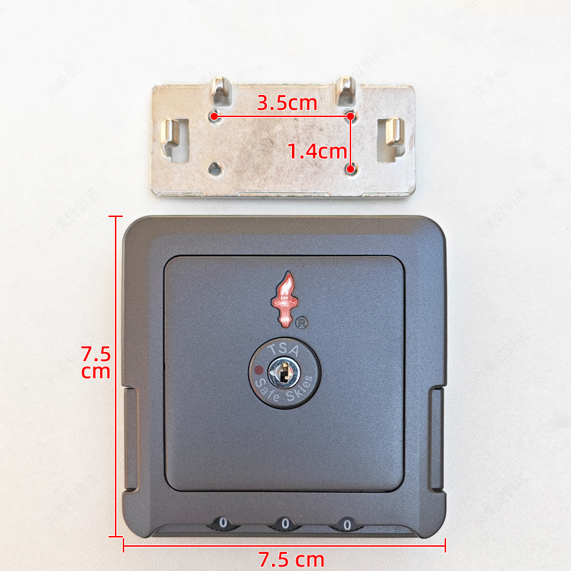 Zamjena brava za prtljagu — ABS materijal, kompatibilan s TSA/Safeskies, branda Southern wanda lock, proljeće 2025