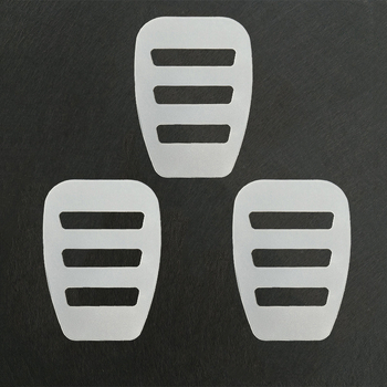 Držač džepne maramice za sako, bijela prozirna, jednobojni dizajn, polipropilenski materijal, termoplastična konstrukcija, plastična podstava