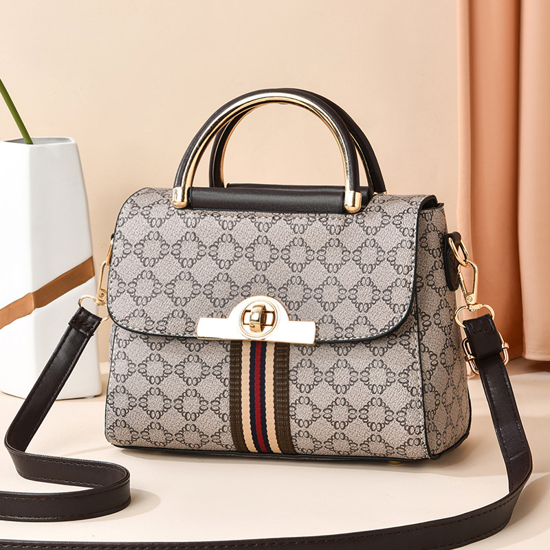 PU bőrű kis női crossbody táska, puha, mindennapi stílusban