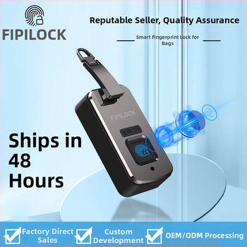 Somu pirksta nospieduma slēdznis – Fly Locke, cinka sakausējums + PC, 45 g, izdrukāts logotips