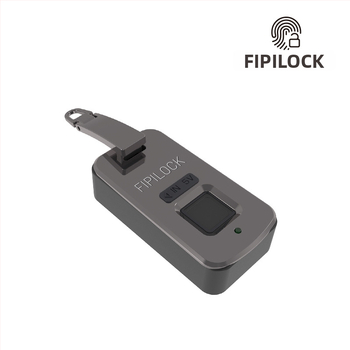 Somu pirksta nospieduma slēdznis – Fly Locke, cinka sakausējums + PC, 45 g, izdrukāts logotips