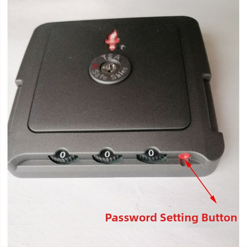 Bagāžas slēdzene ar paroli - modelis 1809#, materiāls: plastmasa