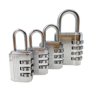 Kombinacijska brava - cinkova legura, kvadratni model, debljina zaključne šipke 3 mm, razmak između šipki 18 mm, mehanički tip