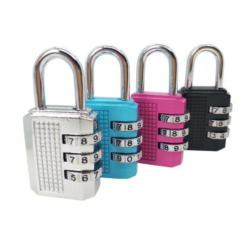 Kombinacijska brava - cinkova legura, kvadratni model, debljina zaključne šipke 3 mm, razmak između šipki 18 mm, mehanički tip