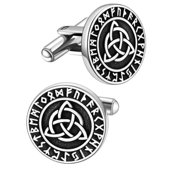 Kopče za manšete – titan čelik, retro muški stil, geometrijski oblik, elektroplatiranje