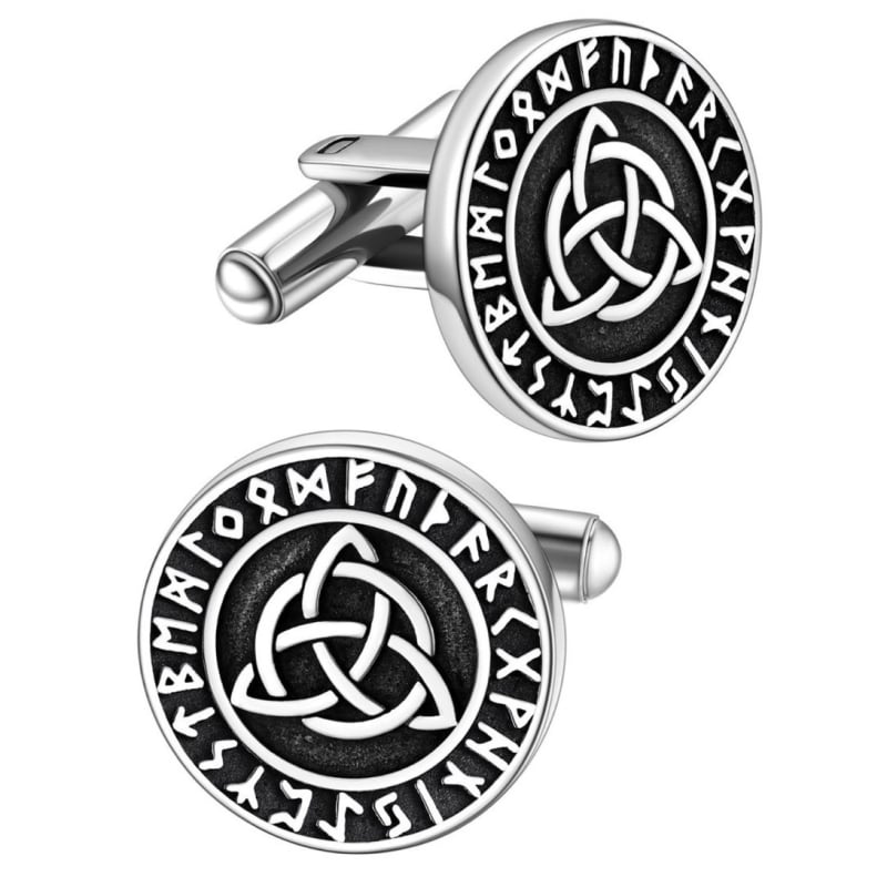 Kopče za manšete – titan čelik, retro muški stil, geometrijski oblik, elektroplatiranje