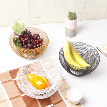 Δίσκος φρούτων από συρμάτινο αγκράθι, απλός, κομψός και ελκυστικός, γλυκό στυλ, έκδοση χειμώνας 2017