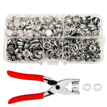 Nehrđajući čelični kopči s pet nogica i završetkom s šarenim završetkom; Guozhi; pogodno za kapute, traperice, jakne, šešire i dječju odjeću