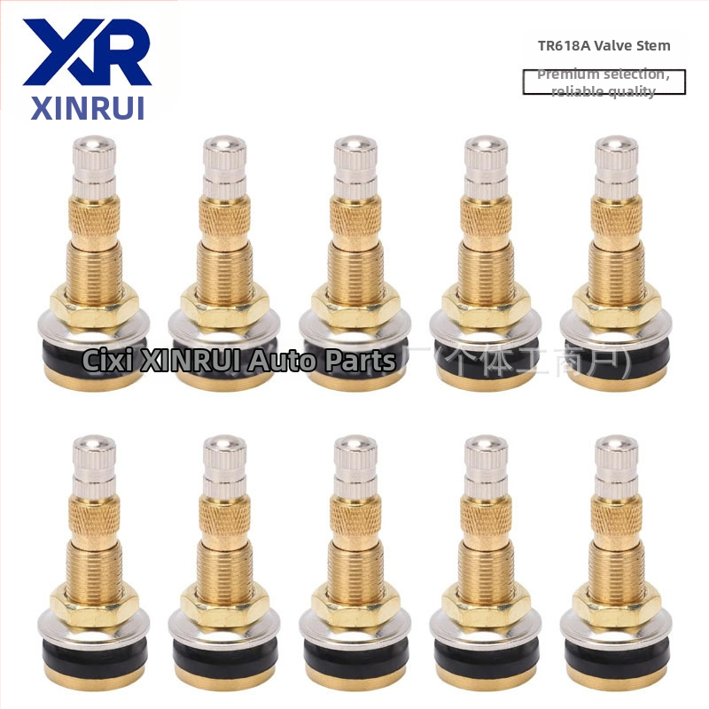 Xinrui bezkameru ventils inženiertransportiem – vara, preses tips, ar parasto kameru, saderīgs ar inženiertransportlīdzekļiem, lauksaimniecības transportlīdzekļiem un autobusiem