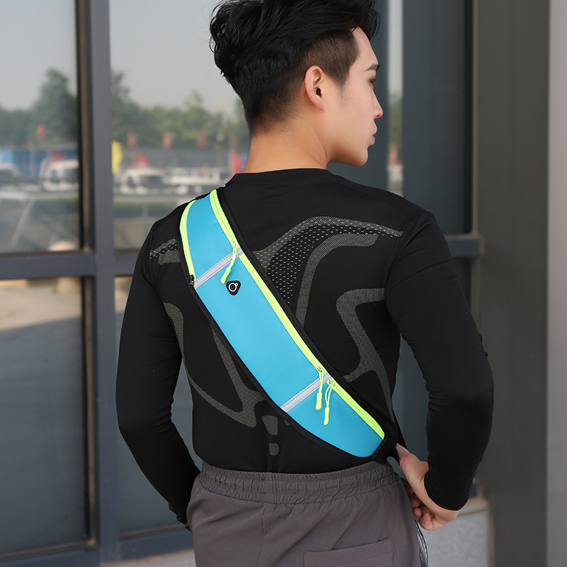Férfi övtáska, crossbody stílus, vízálló anyag, kopásálló
