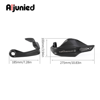 Платка за защита на ръкохватки за Honda XL750 Transalp - Нейлон, модел 18HX7/23V5, 2023-2024, монтаж без повреди, OEM съвместим