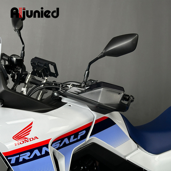 Платка за защита на ръкохватки за Honda XL750 Transalp - Нейлон, модел 18HX7/23V5, 2023-2024, монтаж без повреди, OEM съвместим