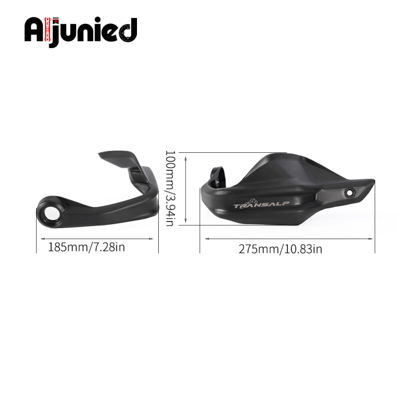 Платка за защита на ръкохватки за Honda XL750 Transalp - Нейлон, модел 18HX7/23V5, 2023-2024, монтаж без повреди, OEM съвместим