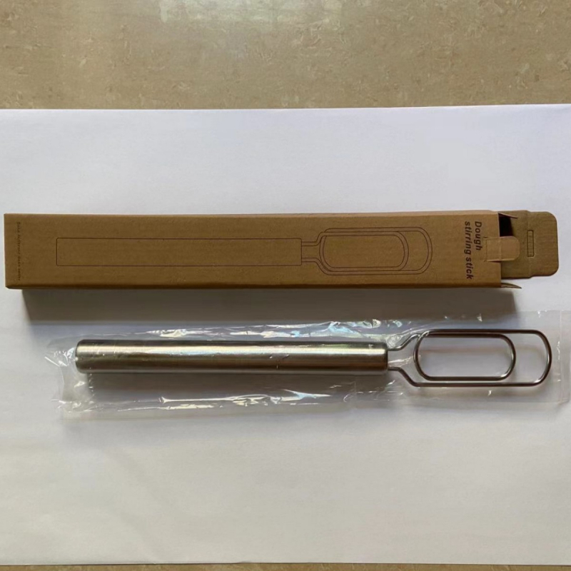 Ručni miješalac tijesta od nehrđajućeg čelika 430 – za domaće pečenje i fermentaciju tijesta