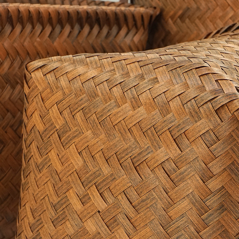 Úložný kôš - imitovaný ratan, retro štýl, vhodný na ovocie a zeleninu