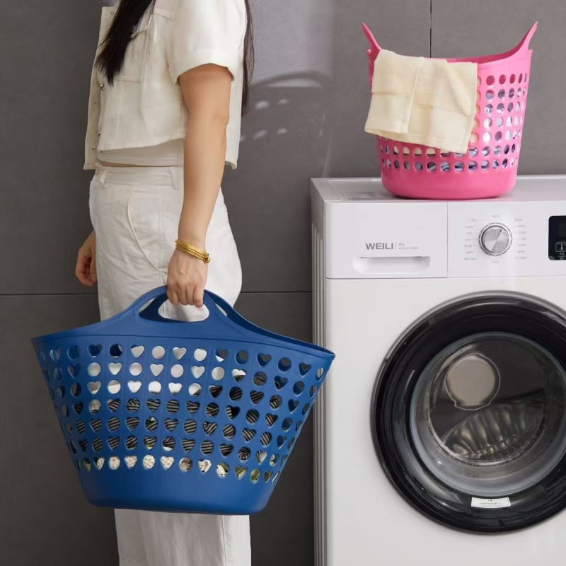 Plastični koš za rublje i skladištenje, model W2007, moderan jednostavan stil, lansiran ljeto 2015
