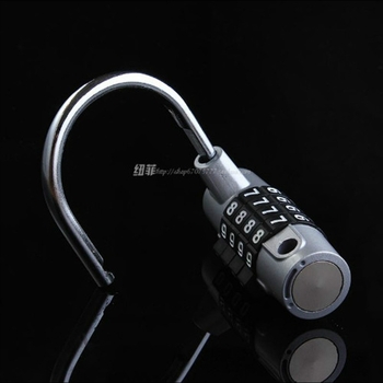 Katanac za ormar s 4-znamenkastim numeričkim kodom — cinkova legura, model 206 Hammer Lock, debljina zaključavajućeg štapa 4.8 mm, razmak između šipki 36 mm