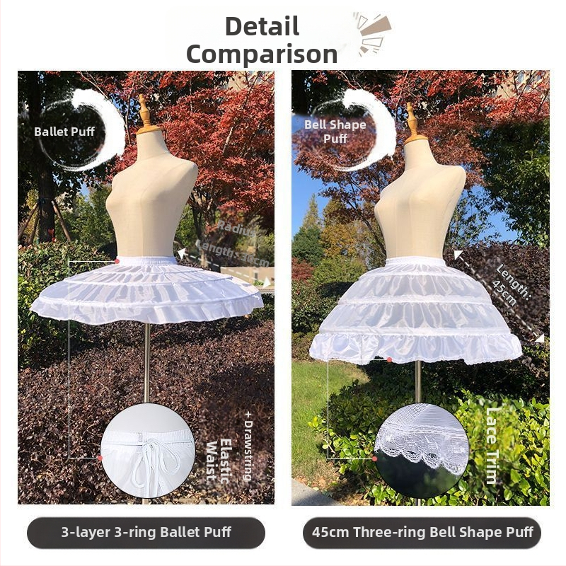 Baleto petticoat be kaulų bustle – Unique, Sandėlyje, 2021 vasara