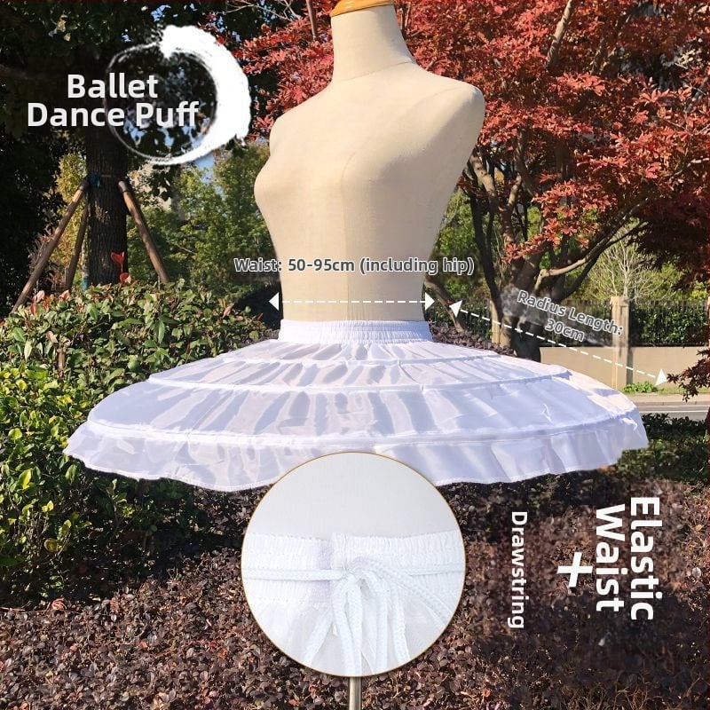 Baleto petticoat be kaulų bustle – Unique, Sandėlyje, 2021 vasara