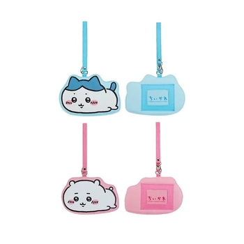 Carcasa unisex din PU pentru carduri și documente, cu pandantiv etichetă de bagaj, model anime, stil proaspăt și drăguț, toamnă 2024