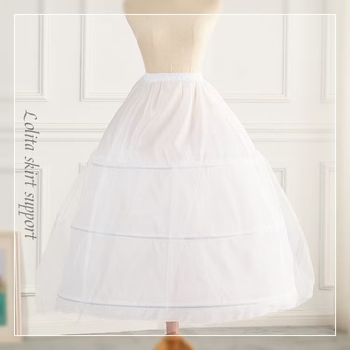 Vjenčani bustle za haljinu: tri čelična prstena i dvostruko slojem pređe; Yi Xiu Yilin; na skladištu