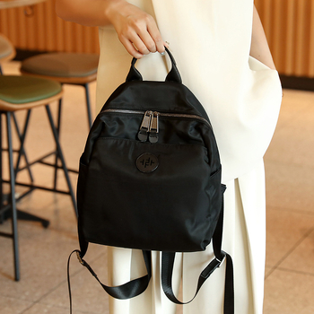 AIYOUYOU női könnyű hátizsák Oxford anyagból, cipzáras zárás, belső zipzseb és telefontartó zseb, nylon bélés, városi stílus, 2025 tavasz