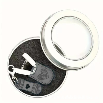 Mini nožnice s etuijem - japanski Cohana-Seki inspiriran stil, PU materijal, moderni minimalizam, pakiranje OPP