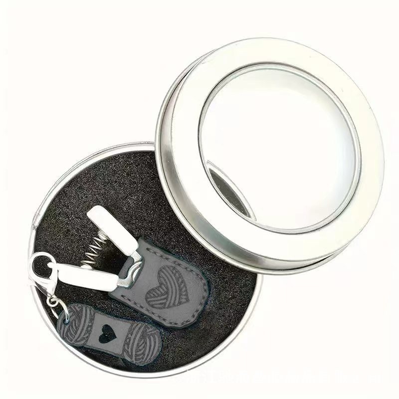 Mini nožnice s etuijem - japanski Cohana-Seki inspiriran stil, PU materijal, moderni minimalizam, pakiranje OPP