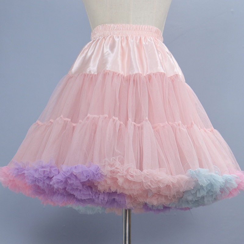 Lolita suknja od meke pređe, pahuljasti tutu efekt, Cotton Candy tekstura, ljeto 2021