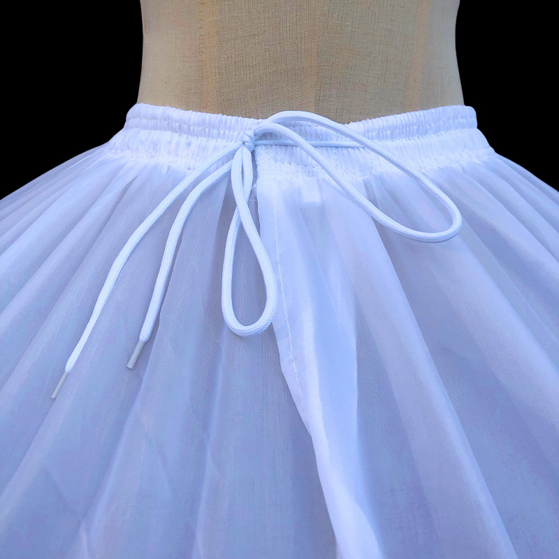 Lolita νυφικό bustle Petticoat, τρία δαχτυλίδια από ατσάλι, διπλού επιπέδου κλωστή, ενήλικες, Άνοιξη 2025