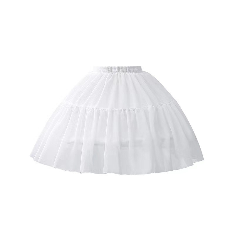 Lolita suknja s bustleom, vjenčani stil, podešiva, bezkostni dizajn, za odrasle, cosplay