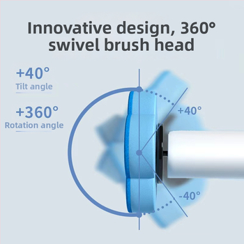 Vienkartinis tualeto šepetėlis su išilginta rankena, sieninis tvirtinimas, be gręžimo, iš plastiko