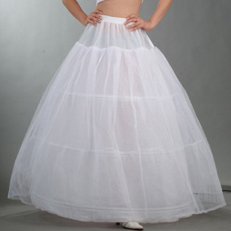 Petticoat s tri čelična prstena, dvostruka nit, dodatak za dugu vjenčanicu, Dance Fairy