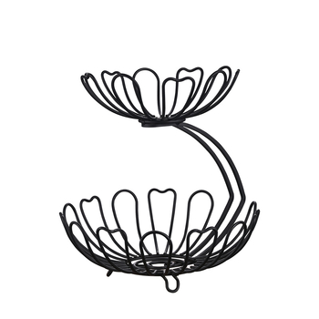 LEO καλάθι φρούτων, νορδικός μινιμαλιστικός σχεδιασμός με πλέγμα για σαλόνι